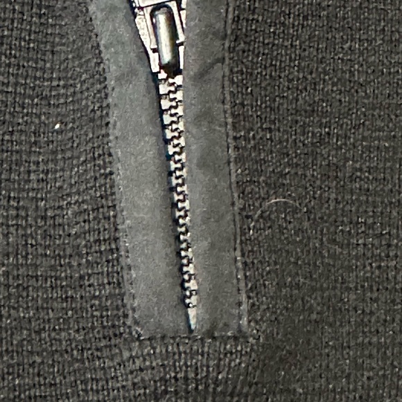 B a n a n a  Republic Merino Extra Fine Wool Men’s Quarter Zip Pullover VTG - Picture 9 of 10